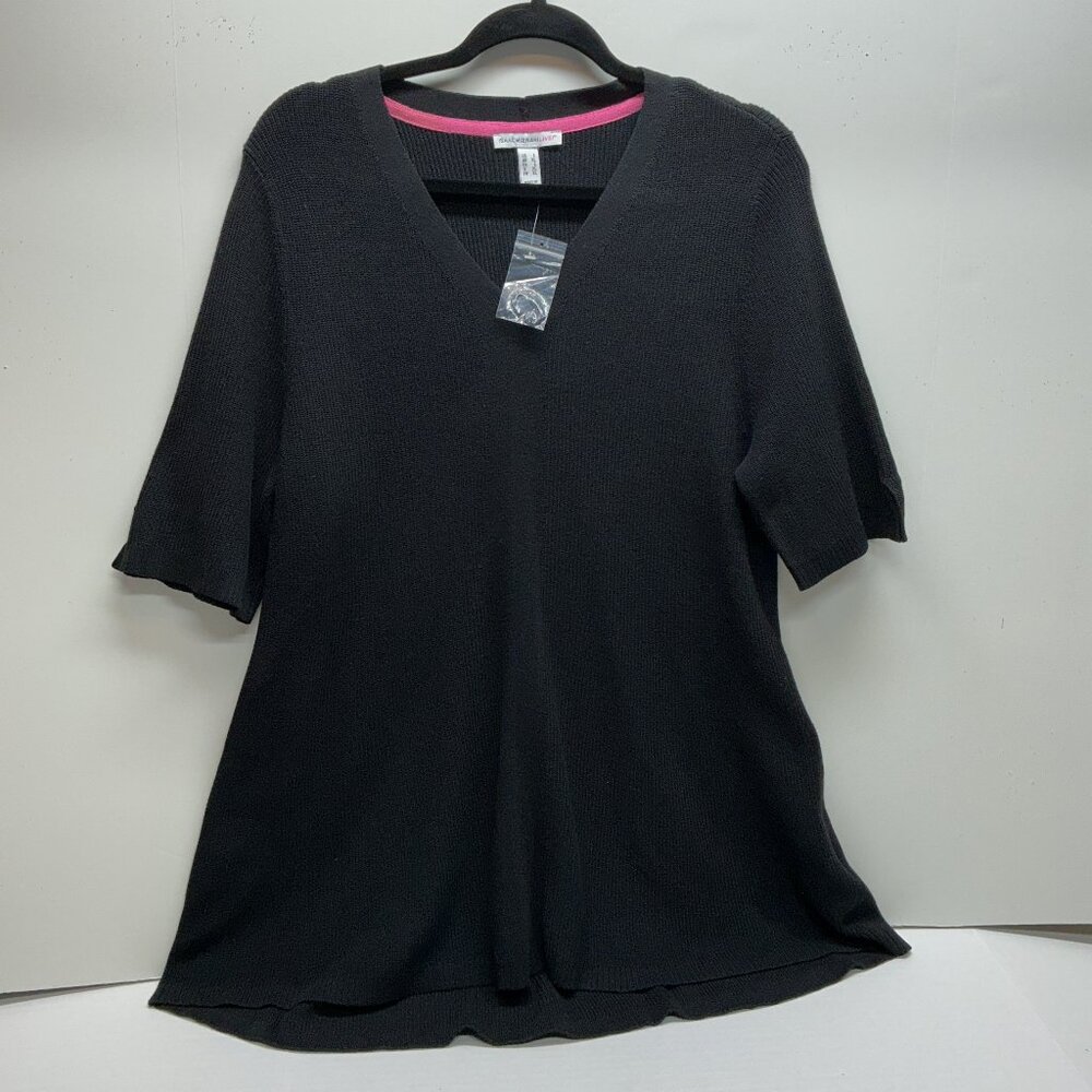 LARGE SWEATER ELBOW LENGTH ISAAC MIZRAHI LIVE A377026